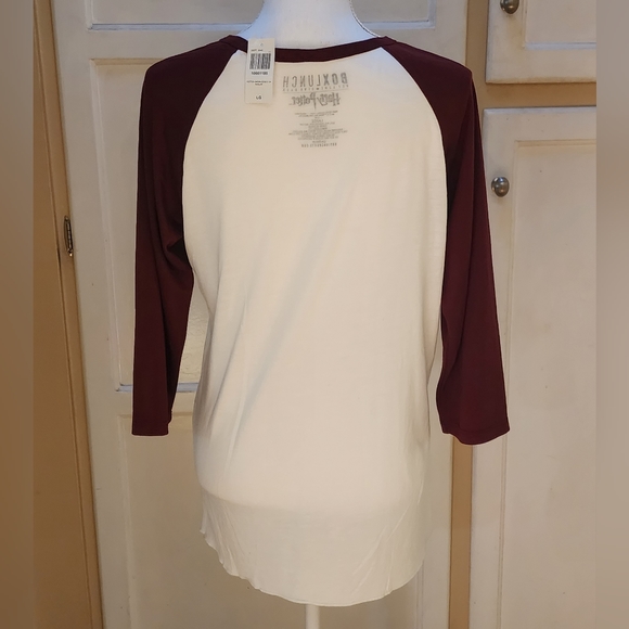 Box Lunch Unisex Harry Potter Baseball T-shirt NWT - Picture 4 of 10